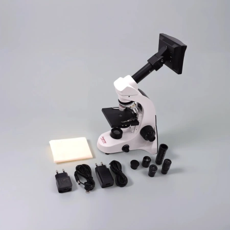 Микроскоп школьный Эврика 40х-1280х LCD цифровой